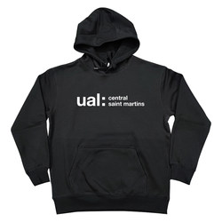 Spring, Autumn and Winter Ual Csm London College of Art Uniform Hooded Sweatshirt Fleece-Lined Loose Fit Unisex College Style Casual