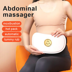 Fully automatic stone abdominal rubr, portable waist massager, electric heating belt abdominal massager for kneading the belly