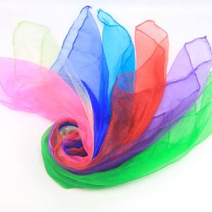 
Children's Orff Musical Instruments Kindergarten toy dancing gauze scarf Square scarf Seaside gauze scarf
