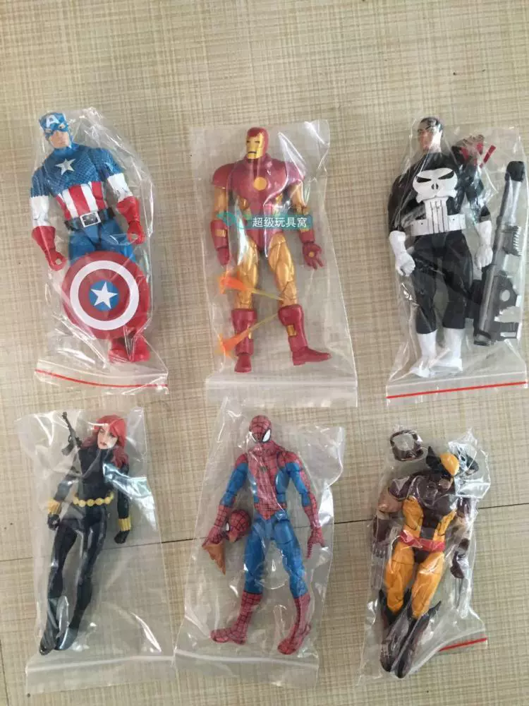 正版散货Marvel Legends Vintage复古系列黑寡妇惩罚者6寸-Taobao