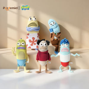 
potdemiel SpongeBob SquarePants Beechburg Residents Plush Doll Heartless Biello Mermaid Ugly Fish Doll