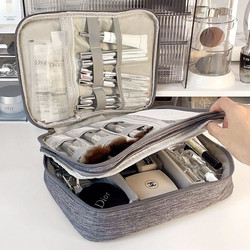 Qi'Er Recommends a Makeup Bag, a Cosmetic Storage Bag, a Multifunctional Large-Capacity Multi-Layer Makeup Storage Bag, Simple Design