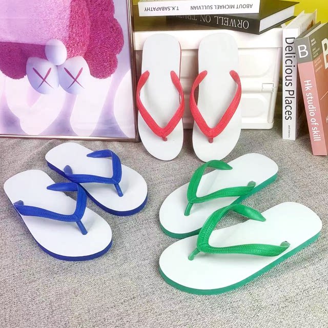 Flip flops for men and women summer anti-slip deodorant rubber trend ...