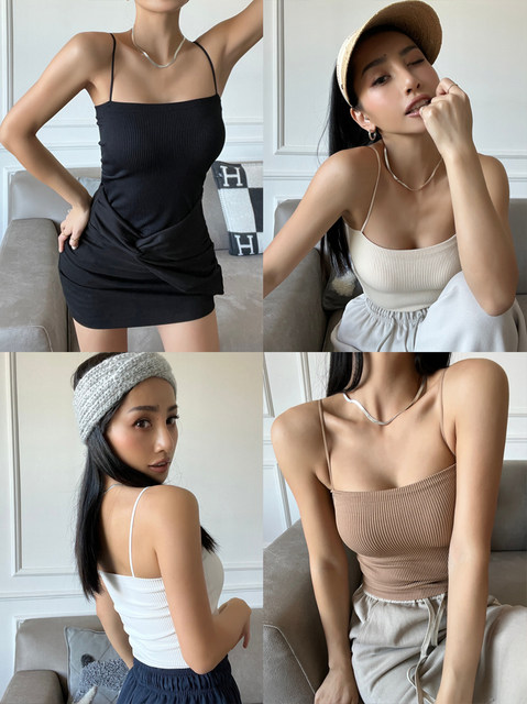 Maruman Maruco is a practical wearable style! High elastic slim fit with chest pad without steel rings and anti-exposure suspender vest for women