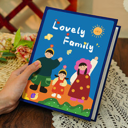 Children's Growth Memory Album 3-Inch 4 Baby Photo Storage 5-Inch 6 Photo Album Large Capacity Family Photo Album 567