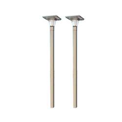 Chinese antique garden light led outdoor lawn 3m solar street light waterproof simple modern no iron IP65