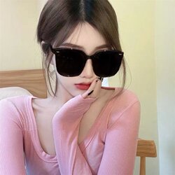 Sunglasses for Women 2026 New Model, Suitable for Women with Small Faces, Suitable for Square and Round Faces, Uv Protection, High-End Sunglasses