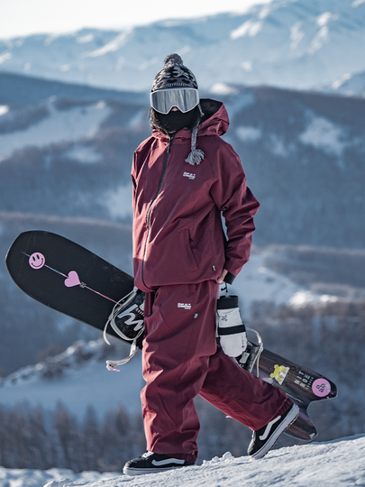 John Snow スノーボードスーツ - メンズ & レディース用防水スキーパンツ