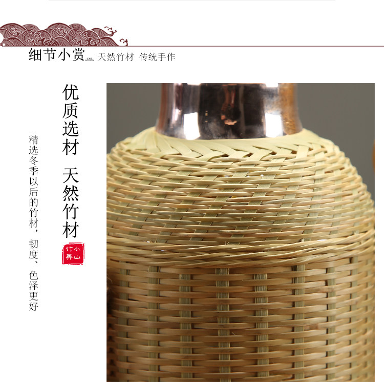 tischlampe bambus ikea Japanische einfache Bambus-Weblaterne 1-Licht tragbare Tischlampe –  BulbSquare