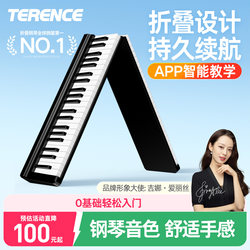 Terrence Foldable Digital Piano 88-Key Portable Beginner Entry-Level Home Adult Professional Roll-Up Piano