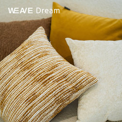 Modern Light Luxury Style Throw Pillow, Yellow Series Sofa Pillow Cover, Guesthouse Headboard Pillow, Lumbar Pillow, Soft Decoration Cushion