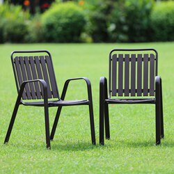 Outdoor Courtyard Balcony Garden Leisure Small Table and Chairs with Backrest Dining Chair Home Coffee Table Rattan Chair Three-Piece Set Comfortable for Long Sitting