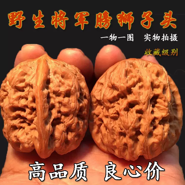 收藏级门墩核桃 文玩（文玩核桃- 维基百科，自由的百科全书）