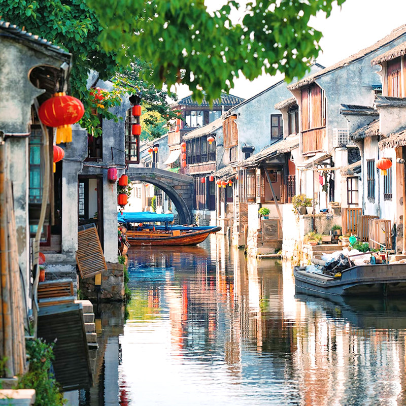 【私家团】杭州出发苏州园林+周庄2日游 2-10人专车专导 赠意外险