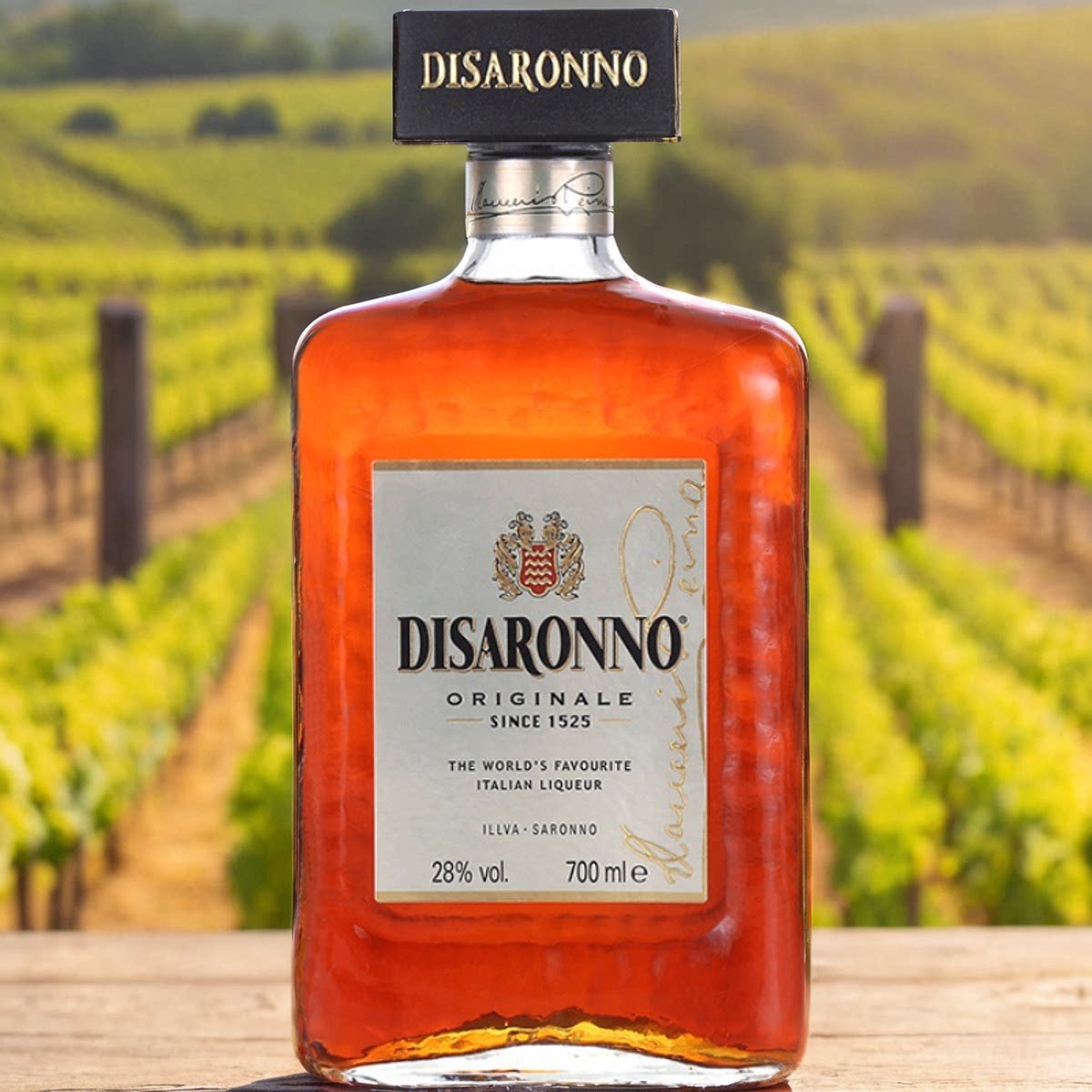 意大利原装方津杏仁芳津杏仁disaronno 帝萨诺力娇酒利口酒700ml
