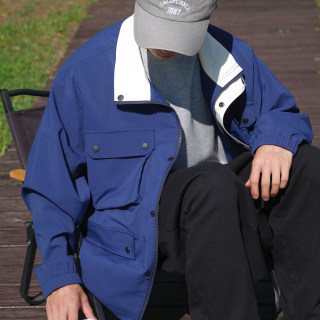 
OBSERVER LAB SSA Multi-Pocket Contrast Color Outdoor Functional Leisure Lightweight Jacket Jacket