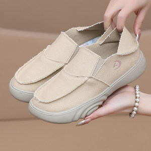 
New old Beijing cloth shoes women's single shoes casual breathable women's mother shoes non-slip soft sole middle-aged and elderly canvas shoes