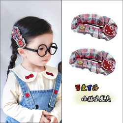Children's Hair Clips, Cute Cartoon Large Hello Kitty Hairpins for Little Girls, Hair Clips for Girls, Bb Clips, Snap Clips
