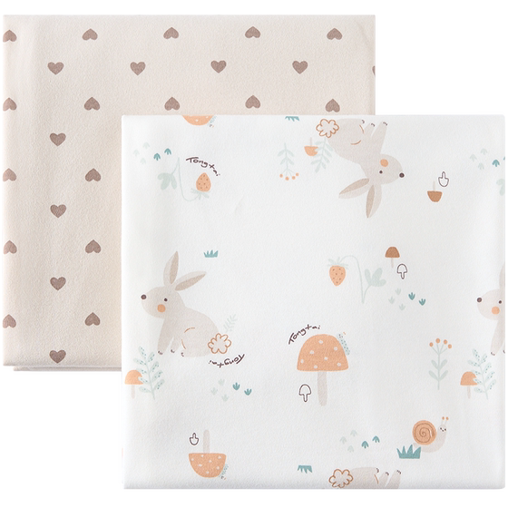 Tongtai bag single baby bag newborn baby quilt baby wrap towel pure cotton delivery room swaddle towel cover blanket 2 pack