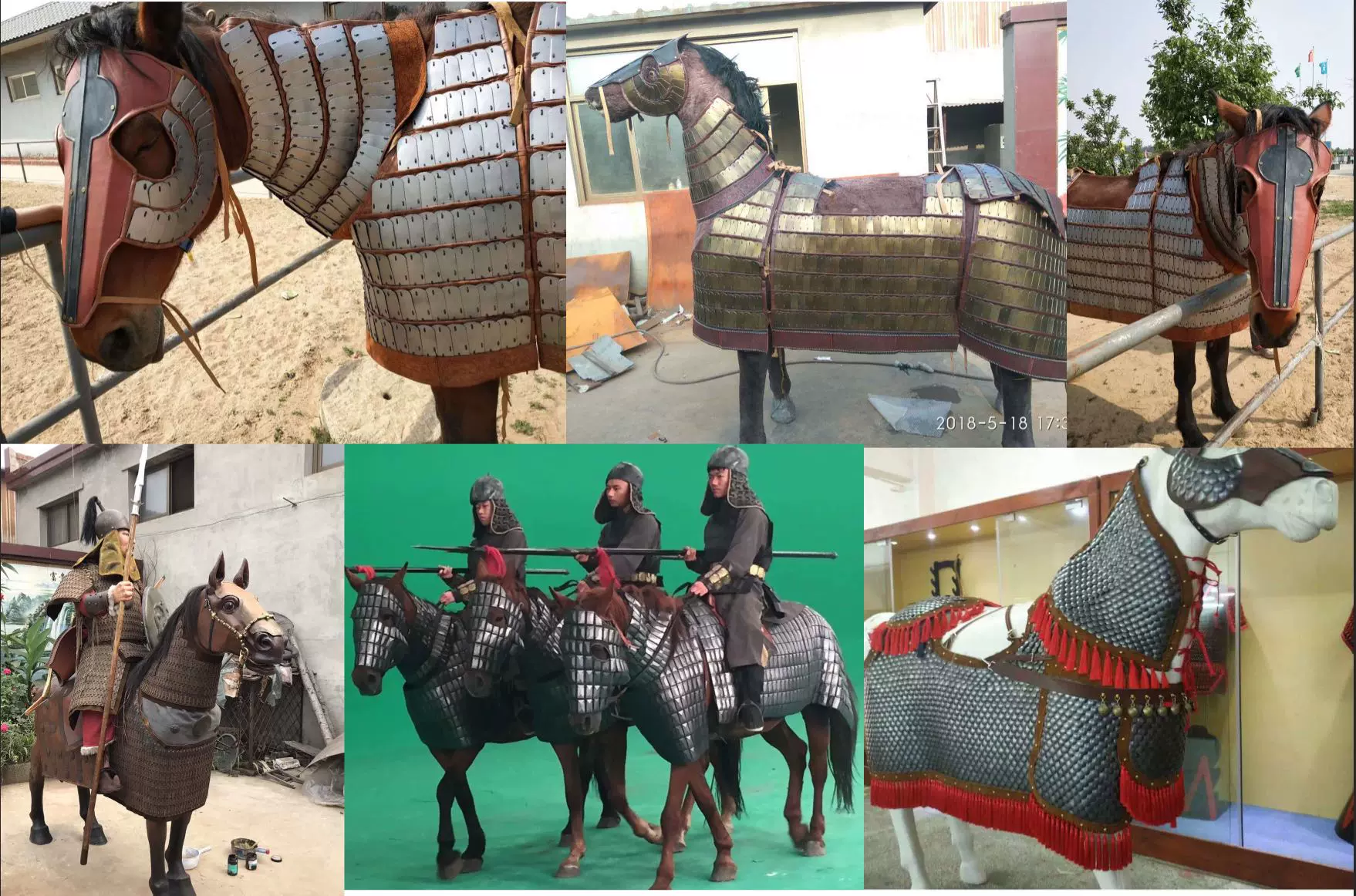 定做古代战马马甲马的盔甲马的战甲影视剧战马铠甲来 定做古代战马马甲马的盔甲马的战甲影视剧战马铠甲来