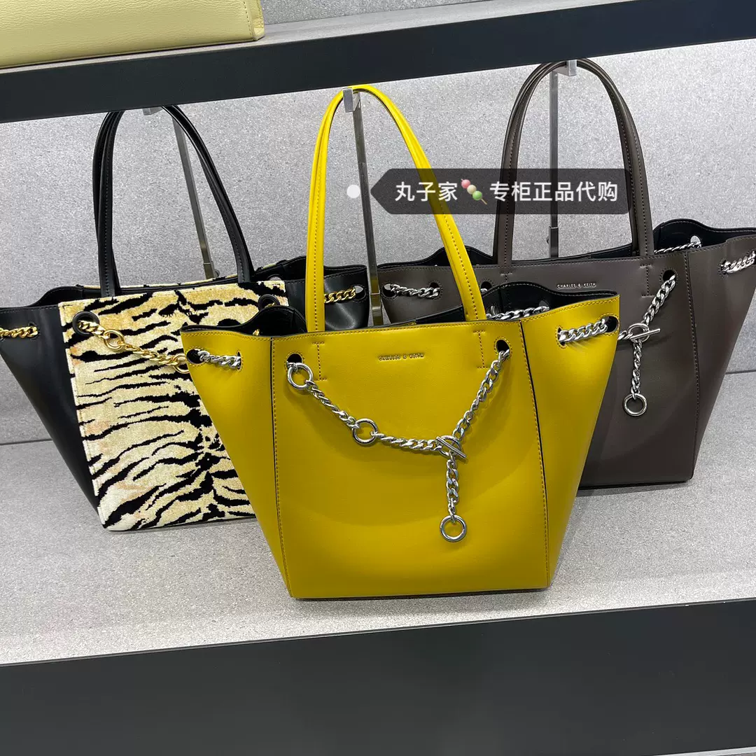 CHARLES&KEITH 专柜正品新款女士大容量手提托特包CK2-30781888-Taobao