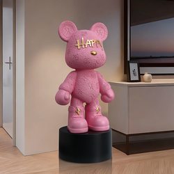 High-End Violent Bear Piggy Bank Ornament for Living Room, Entrance, Tv Cabinet, Wine Cabinet Decoration, Housewarming, New Home, Bedroom, Study Decoration