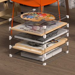 Metal Easel Office Document Storage Sketch Paper Art Gallery Drying Oil Painting Organizer Rack for Documents and Books