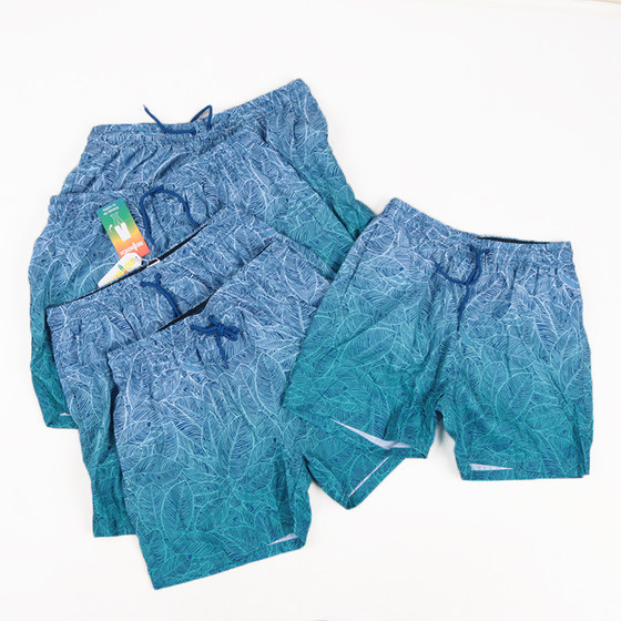
Original 229 high-end fashionable gradient beach pants! Loose large-size quick-drying sports and casual men's pants shorts in summer