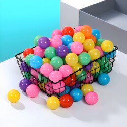 Bobo Ocean Ball Toys for Infants and Toddlers, Chewable, for Children and Babies, Home Indoor Bath Fence Ball Pool, Bobo Balls