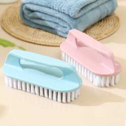 Household Plastic Brush with Soft Bristles for Cleaning Shoes and Clothes, Multifunctional Shoe Cleaning Tool That Doesn'T Damage Shoes, Clothes Brush