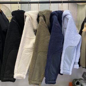 
Foreign Trade Korean single men and women couples velvet thickened cotton coat