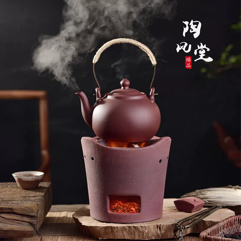 お得HOT新品未使用★ 茶壺 職人手作り★ 提梁壷 煮茶壷 茶道具★上品 鉄分補給 未塗装鉄器 急須 鉄瓶