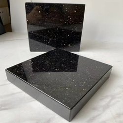 Pure Natural Black Marble Granite Base Cd Audio Pad Amplifier Tube Equipment Shock-Absorbing Board Cannon Pad