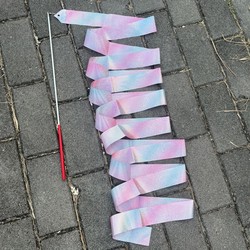 10 Pieces with Free Shipping Children's Dance Kindergarten Glitter Ribbons 2m Sports Performance Rhythmic Gymnastics Ribbon Performance Props