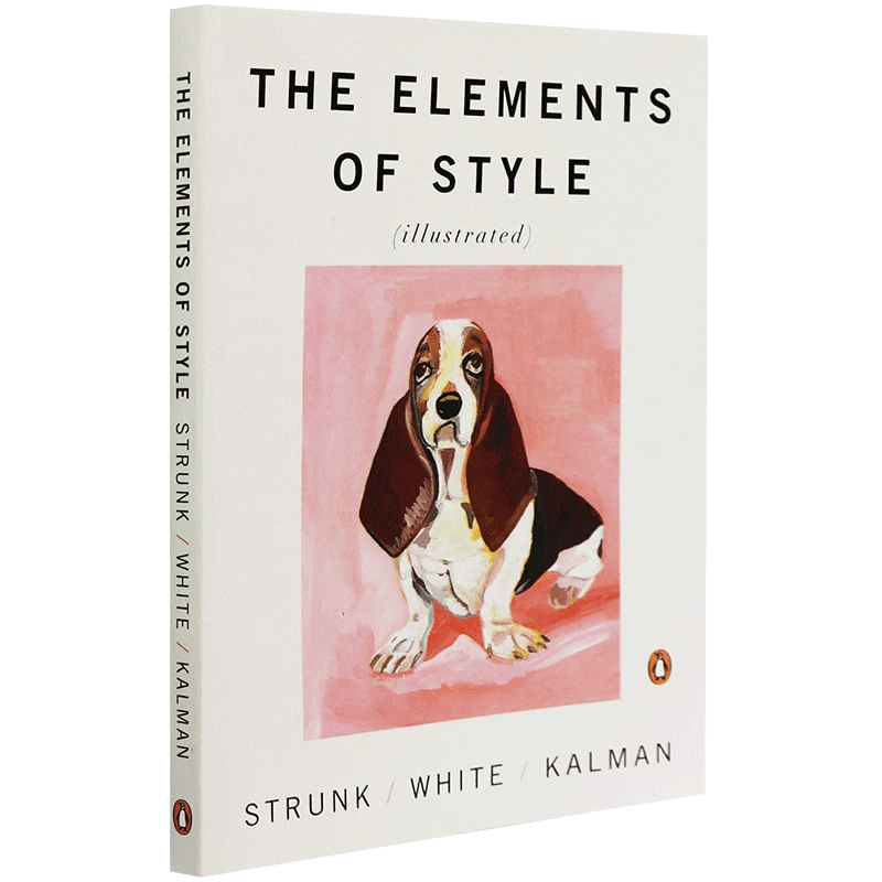 现货英文原版风格的要素The Elements of Style Illustrated经典写作