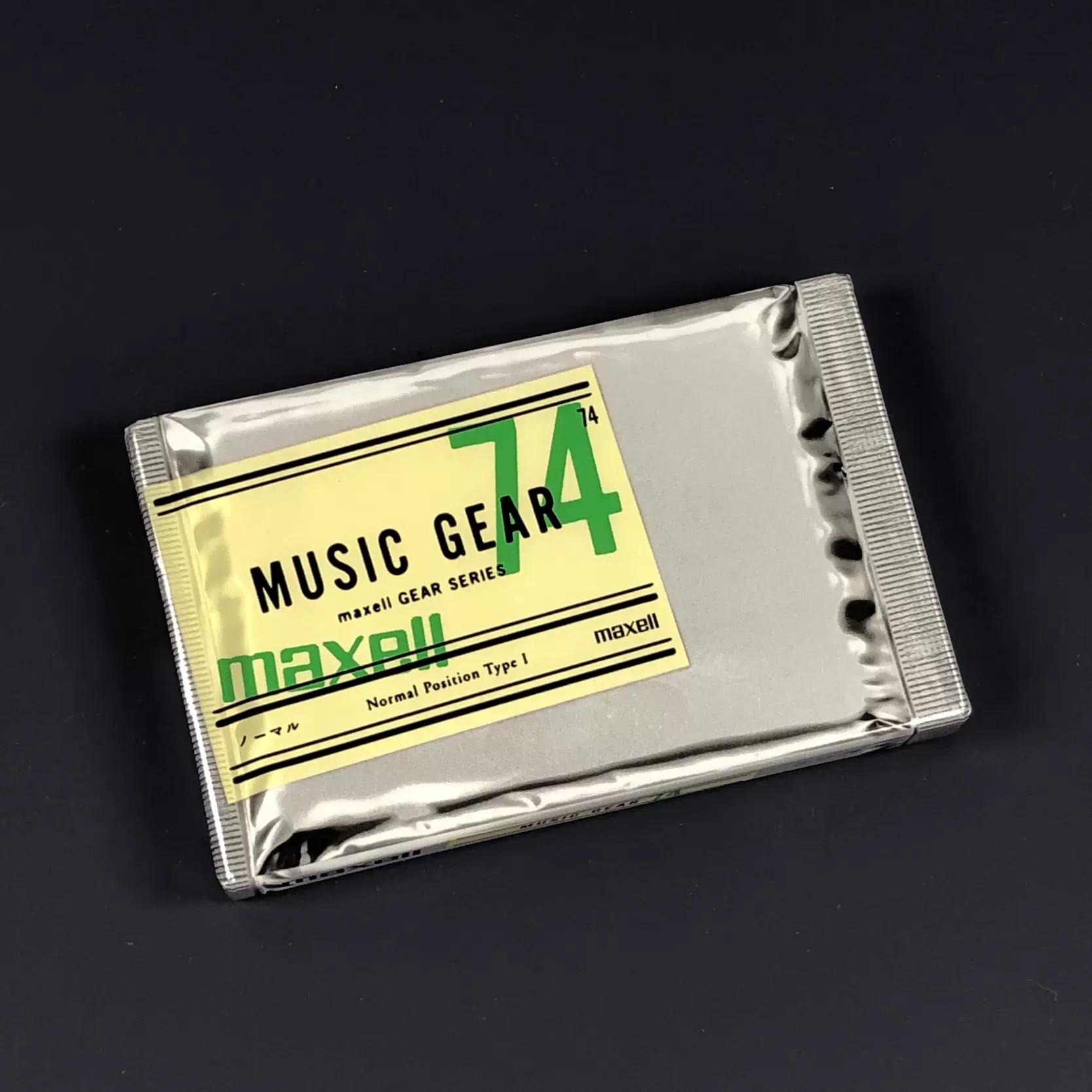 maxell music gear 全新磁带全新空白录音带卡带新品未开封一类-Taobao