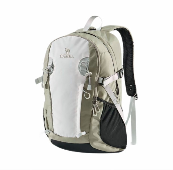 Camel outdoor mountaineering male and female children and girls walking on a ride -should -shoulder bag travel leisure school bag light sports bag