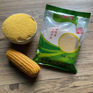 
Shaanxi specialty corn grits, fine corn grits, non-GMO old variety corn grits wrapped in corn residue, corn grits