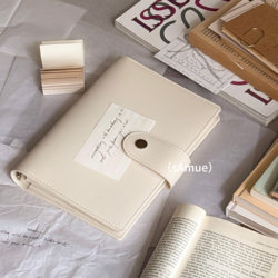 A5 Snap-Button Loose-Leaf Notebook Planner Notepad Samue Shanyou