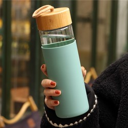 High Borosilicate Glass Cup for Women, High Appearance Value, Heat-Resistant, Explosion-Proof, High-Temperature Resistant Water Cup, High-End Transparent Tea Cup for Men