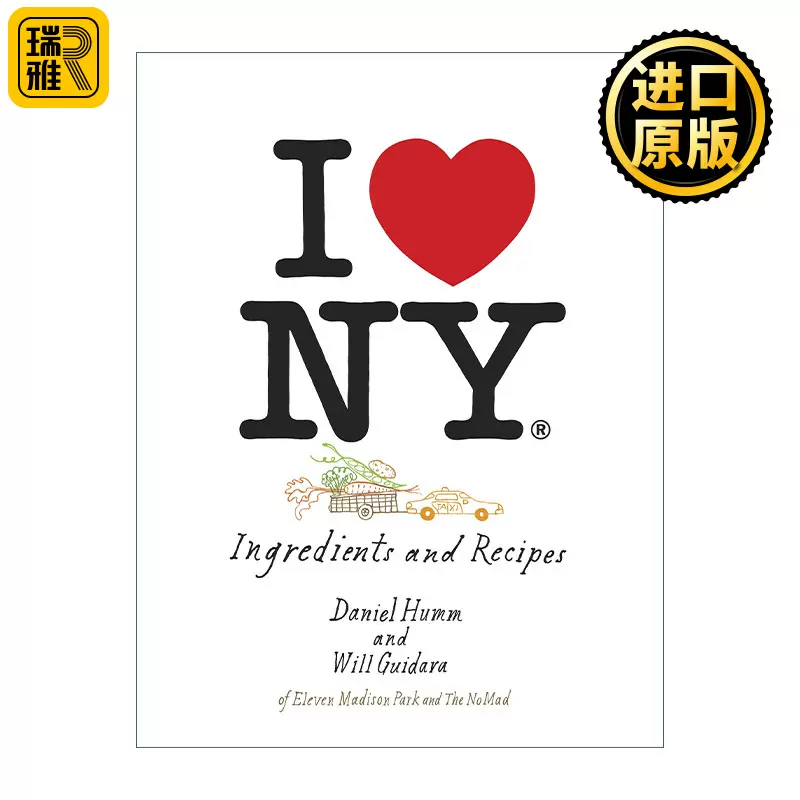 洋書 I Love NY: Ingredients and Recipes 洋書 I Love NY: Ingredients and Recipes I Love New York