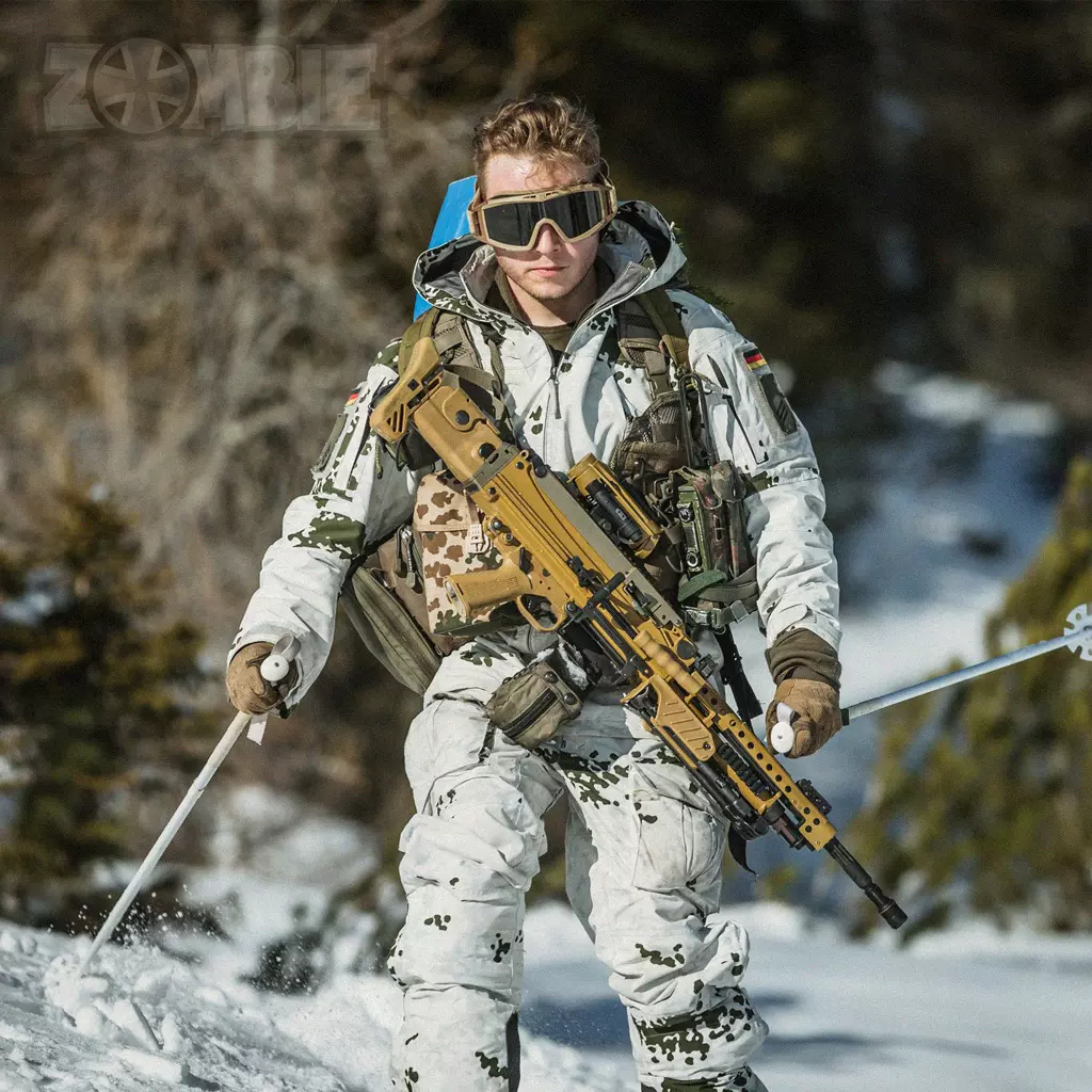 新品実物】中国軍 雪用迷彩服 新品実物】中国軍 雪用迷彩服