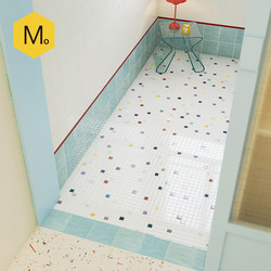 Suomo French Cream Dopamine Style Bathroom Tiles Bathroom Floor Tiles Popping Candy Tiles Toilet Wall Tiles