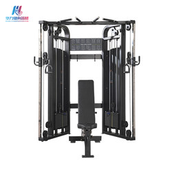 Huali Gym Big Bird Smith Machine Multi-Function Comprehensive Training Equipment Fitness Equipment Double Arm Machine