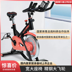 Inpes Home-Use Spinning Bike, Silent Light Commercial Exercise Bike, Gym Weight Loss Exercise Fitness Equipment, Large Flywheel