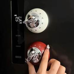 Magnetic Timer Refrigerator Sticker Kitchen Microwave Heating Visual Timer Baking Countdown Reminder Alarm Clock