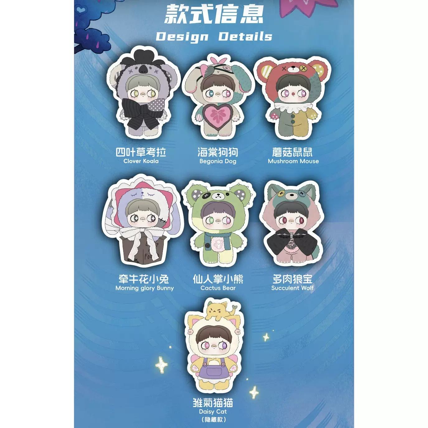 maymei 双生秘境 Maymei 双生秘境 シークレット ブラインドぬいぐるみ