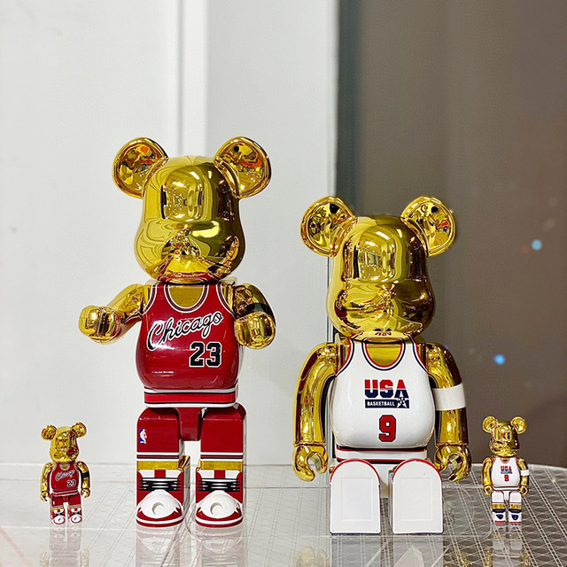 XX Eye Bearbrick Figur Aus Kunstharz - Sammlerstück Für Wohnzimmer-Deko