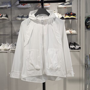 
Li Ning sports windbreaker for women 2025 summer new outdoor series quick-drying breathable loose jacket AFDV354