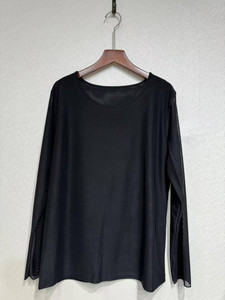 
Direct sales from the manufacturer! Large size women's mesh short-sleeved bottoming round neck casual and versatile shirt